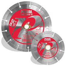 Pearl Abrasive Co. PV045S - 4-1/2 x .080 x 7/8, 5/8 Pearl P2 Pro-V™ General Purpose Blade, 10mm Rim