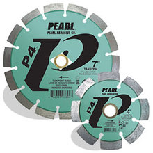 Pearl Abrasive Co. TAK45PM - 4-1/2 x .250 x 7/8, 5/8 Pearl P4™ Tuck Point Blade, 12mm Rim