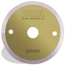 Pearl Abrasive Co. DIA085 - 3-3/8 x 15mm Pearl P5™ Gen. Purpose Tile Blade for Cordless Saws, 4mm Rim