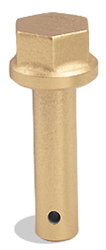 Pearl Abrasive Co. HEX1PNC - Gold Diamond Hexpin® Attachment, Coarse