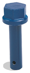 Pearl Abrasive Co. HEX1PNB - Blue Diamond Hexpin® Attachment for Abrasive Surfaces