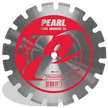 Pearl Abrasive Co. PV1212AGS2 - 12 x .125 x 20mm Pearl P2 Pro-V™ Asphalt & Green Concrete Segmented Blade, 10mm Rim