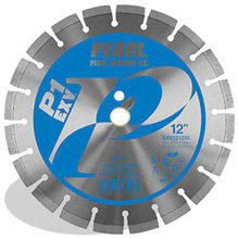 Pearl Abrasive Co. EXV1412XL - 14 x .125 x 1, 20mm Pearl P1 E x V™ Concrete & Masonry Segmented Blade, 12mm Rim