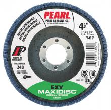 Pearl Abrasive Co. MAX5040Z9E - MAX5040Z9E 5" x 7/8" Zirc EXV Flap Disc - 40 grit