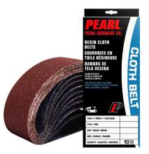 Pearl Abrasive Co. 1263 - 1 x 42 Premium AO Resin Cloth Belts for Metal