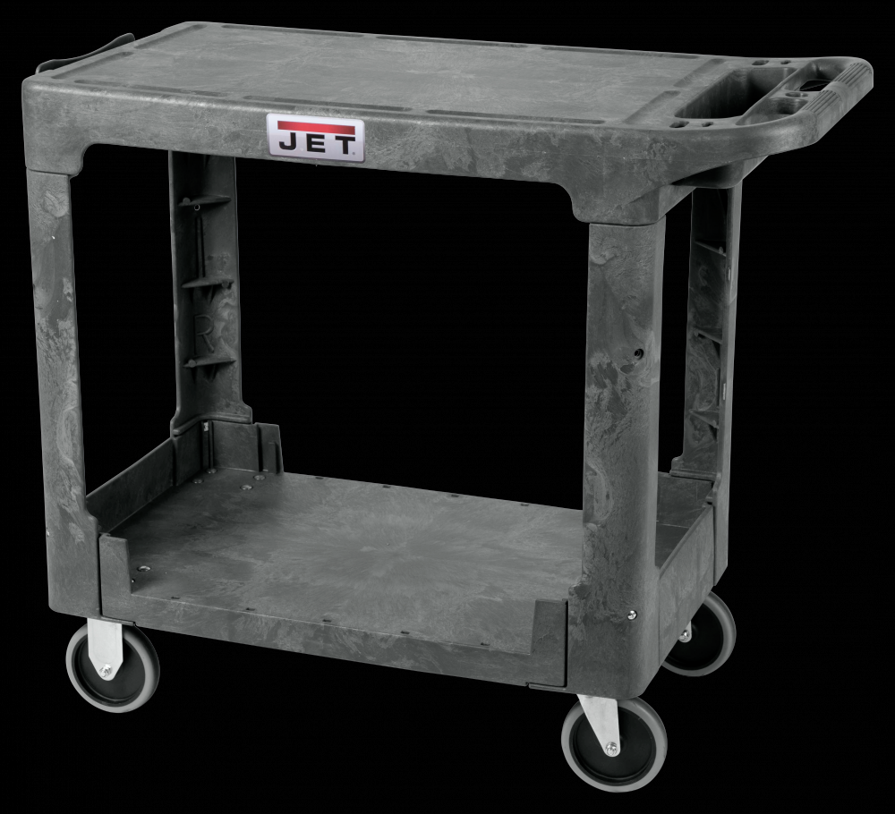 PUC-3819 Flat Top Resin Utility Cart