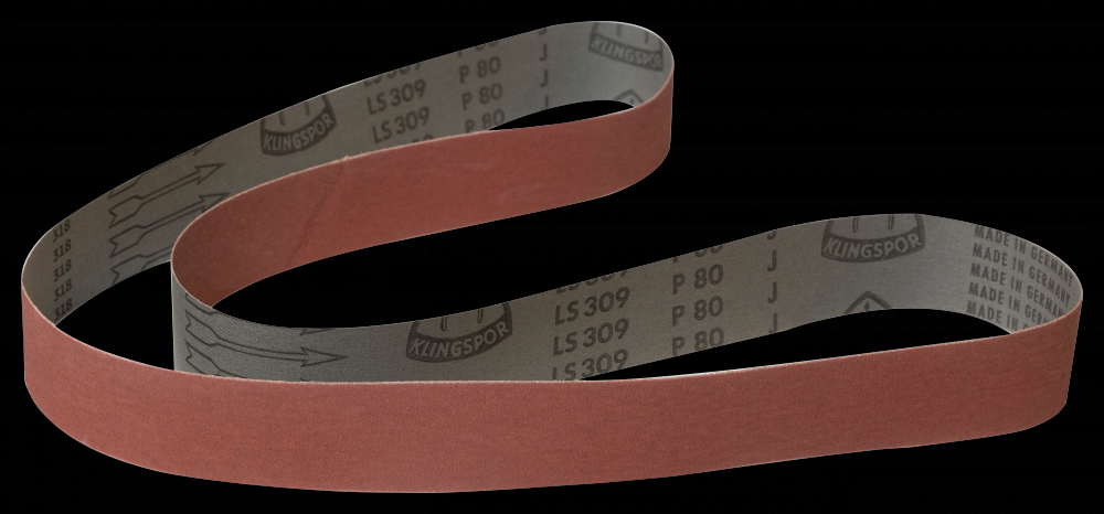 2x72 80 GRIT ALUMINUM OXIDE BELTS - 3p