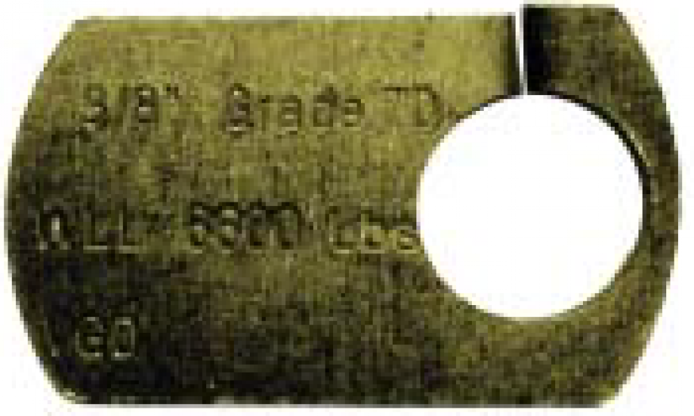 Tags For Grade 70 Chain And Assemblies