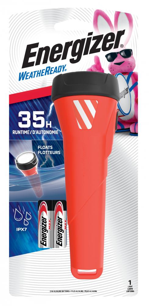 Energizer Waterproof LED AA Flashlight, Weatheready Floating Light