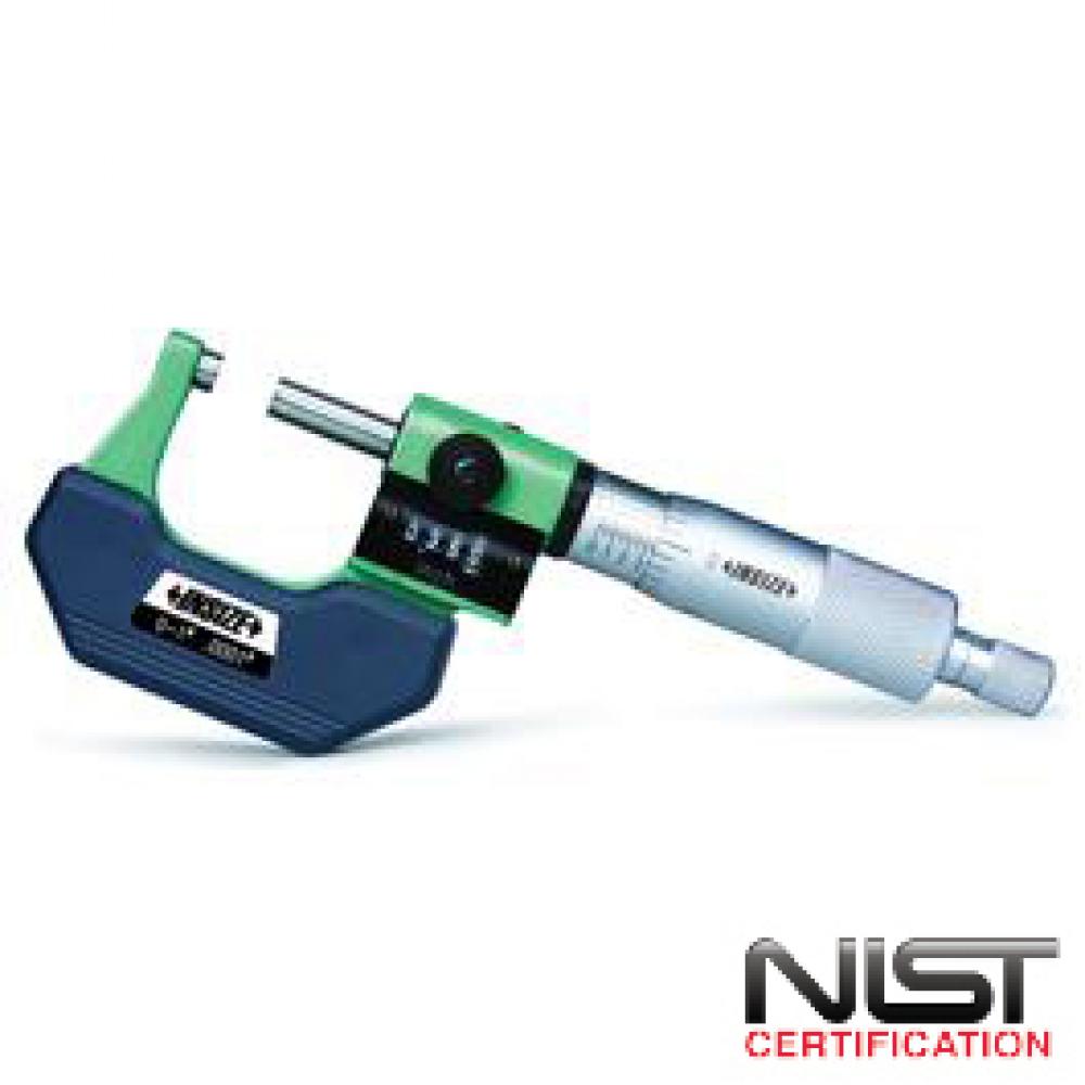 OUTSIDE MICROMETER 0-1&#34; W / COUNTER COUNTER GRAD. .001 / INSI