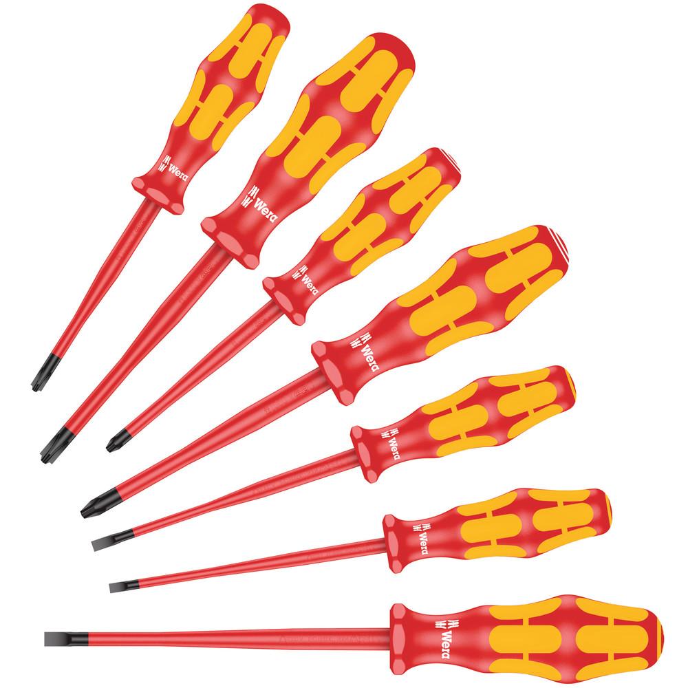 160ISS/7 SCREWDRIVER SET WITH REDUCED BLADE DIAMETER