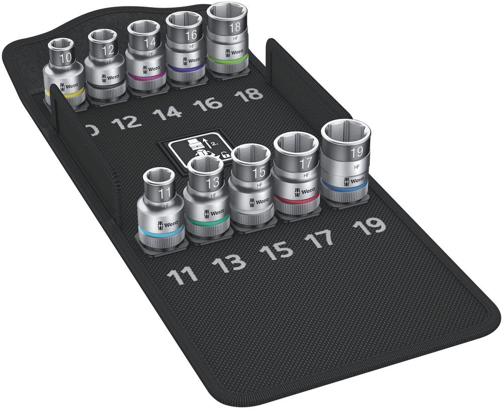 8790 HMC HF 1 ZYKLOP SOCKET SET WITH 1/2&#34; DRIVE SOCKET WITH HOLDING FUNCTION 10PCS
