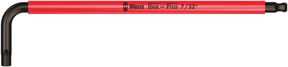 950 SPKL HEX-PLUS SW 7/32&#34; RED LONG ARM HEX KEY * MUST BE ORDERED IN BOX QTY OF 10