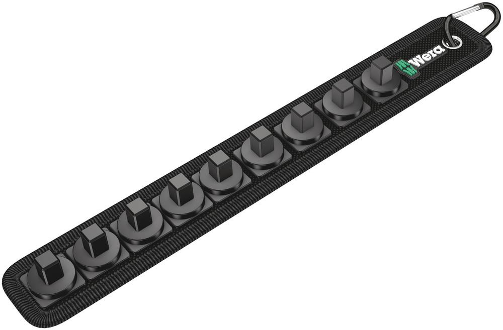 Belt B 9tlg unloaded Socket rail (textile belt), 9 location, unloaded