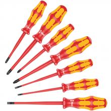 Wera Tools 05135961001 - 160ISS/7 SCREWDRIVER SET WITH REDUCED BLADE DIAMETER