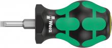 Wera Tools 05008841001 - 335 Stubby 0,8 x 4,0 x 79 mm Stubby Screwdriver for Slotted Screws