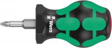 Wera Tools 05008850001 - 350 Stubby PH 1 x 79 mm Stubby Screwdriver for Phillips Screws