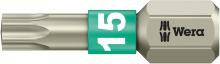 Wera Tools 05071033001 - 3867/1 TS TX 15 X 25 MM BITS FOR TORX SOCKET SCREWS