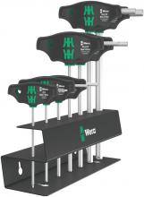 Wera Tools 05023453001 - 454/7 HF Set 2 Screwdriver set T-handle Hex-Plus screwdrivers with holding function, 7 pieces