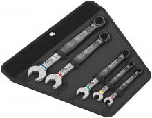 Wera Tools 05020230001 - 6003 Joker 5pc Combination Wrench Set Metric in textile pouch