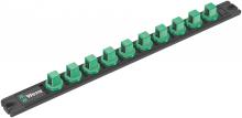 Wera Tools 05136422001 - 9602 Magnetic socket rail, 1/2", empty, 30 x 370 mm
