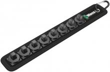 Wera Tools 05003980001 - Belt B 8tlg unloaded Socket rail (textile belt), 8 location, unloaded