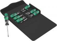 Wera Tools 05105623001 - Kraftform 300/7 Set 1 Screwdriver set Kraftform Plus, textile box