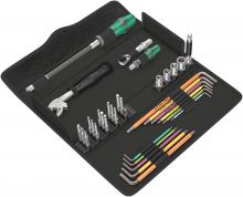 Wera Tools 05134013001 - Kraftform Kompakt F 1 Screwing tool set for window manufacturers