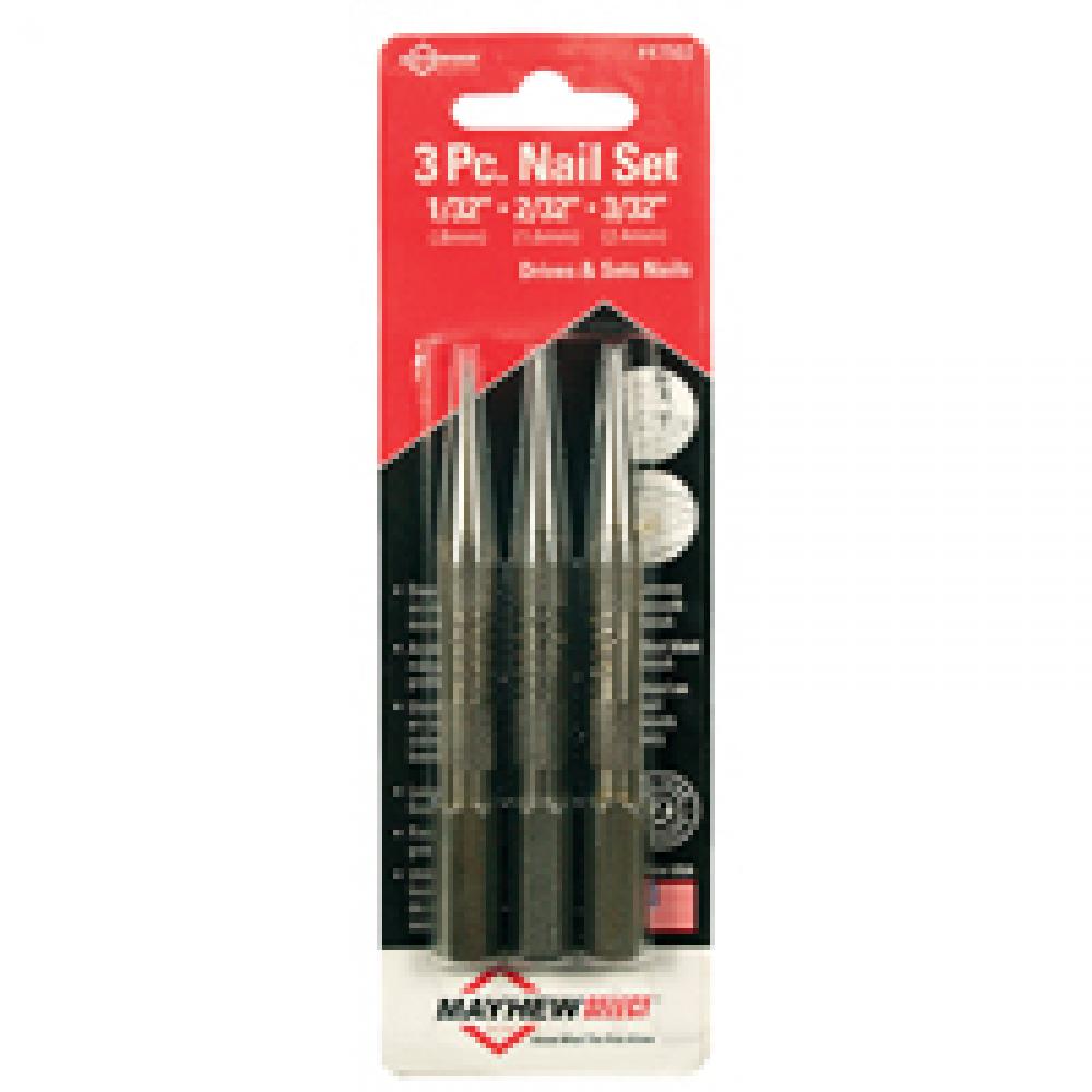 3PC NAIL SET 1-2-3/32, CARDED 47502