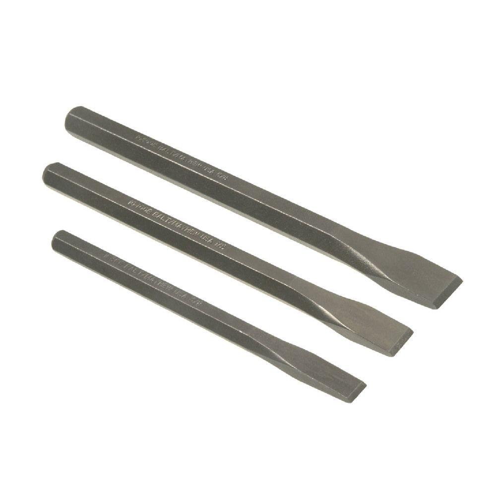 3PC Punch & Chisel Set, Carded 89072