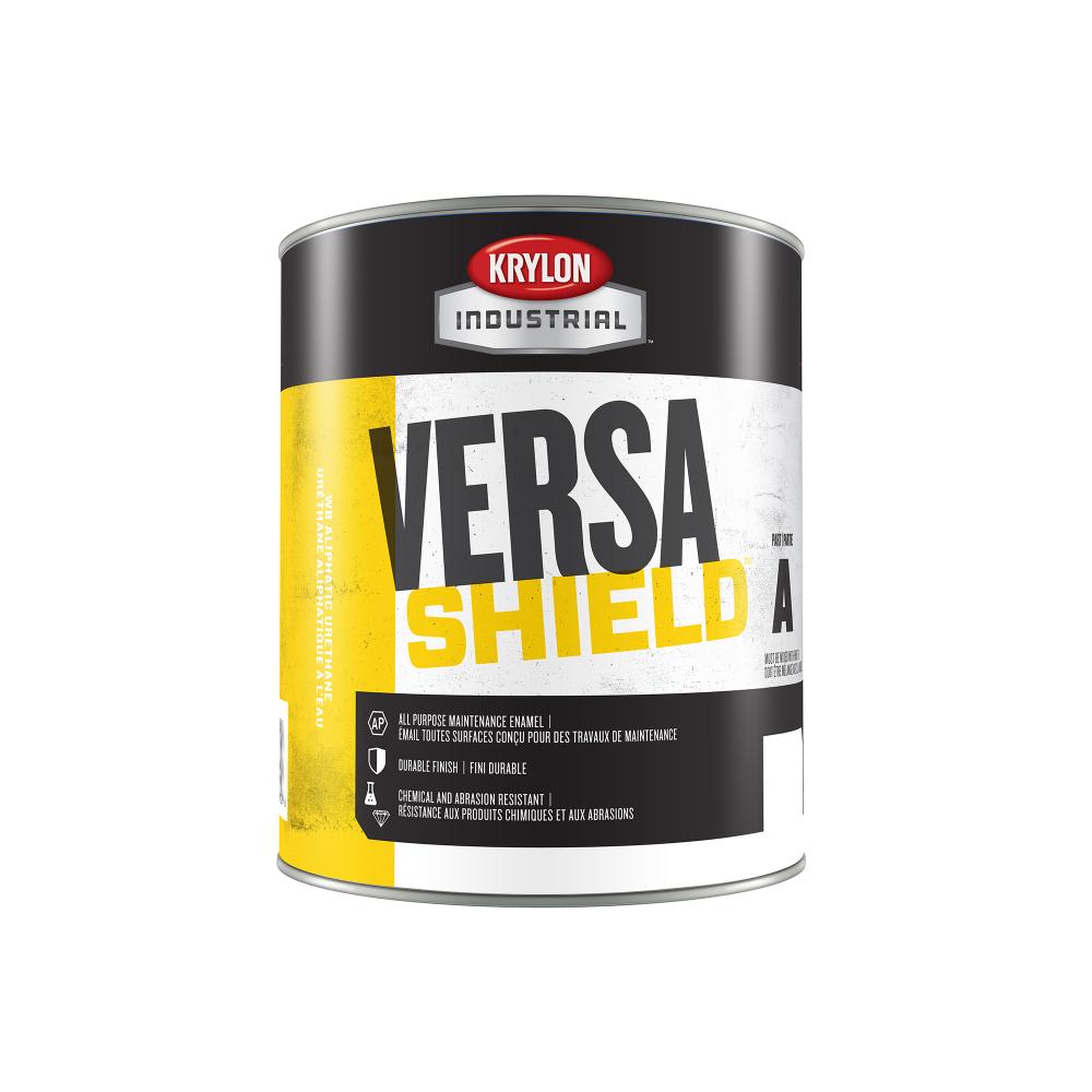 Krylon Industrial VersaShield 2K Waterborne Polyurethane, Gloss, Clear, Part A, 1 Gallon