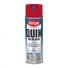 Krylon A03911004 - Krylon Industrial Quik-Mark Water-Based Inverted Marking Paint, Fluorescent Pink, 12 oz.