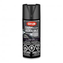 Krylon 419310008 - Krylon® Farm & Implement Spray Paint, Gloss, Black, 340 g