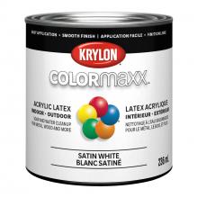 Krylon 456150007 - SATIN WHITE - HALF PINT