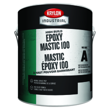 Krylon K000S3731-16 - Krylon Industrial High Build Epoxy Mastic 100, Semi Gloss, White Base, 1 Gallon