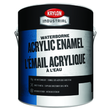 Krylon K000Z6843-16 - Krylon Industrial Waterborne Acrylic Enamel, Gloss, Neutral Base, 1 Gallon