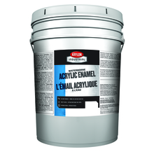 Krylon K000Z6761-20 - Krylon Industrial Waterborne Acrylic Enamel, Semi Gloss, White Base, 5 Gallon