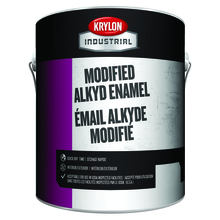 Krylon K00427250-16 - Krylon Industrial Modified Alkyd Enamel, White Base, 1 Gallon