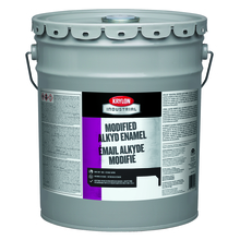 Krylon K00427250-20 - Krylon Industrial Modified Alkyd Enamel, White Base, 5 Gallon