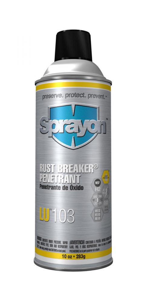 Sprayon LU103 Rust Breaker Penetran, 12 oz.