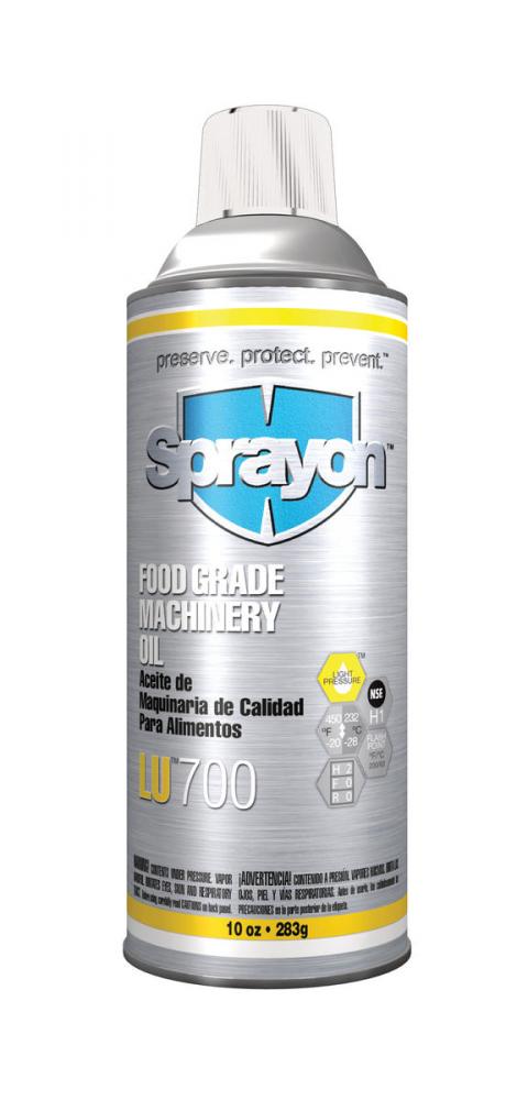 Sprayon LU700 Food Grade Machinery Oil, 10 oz.