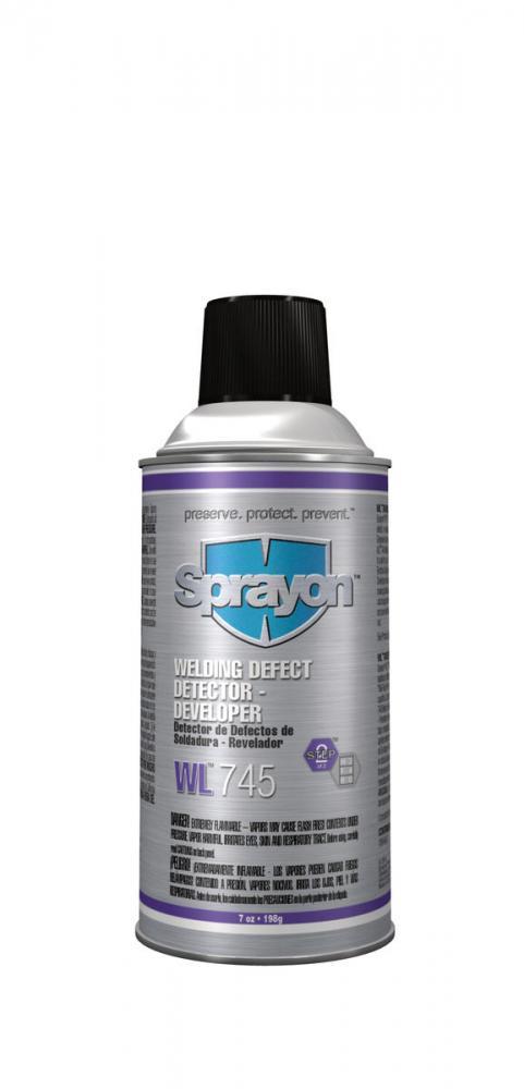 Sprayon WL745 Welding Defect Detector - Developer, 7 oz.