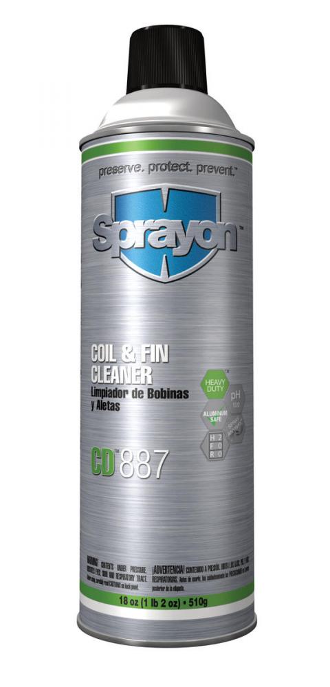 Sprayon CD887 Coil & Fin Cleaner, 18 oz.