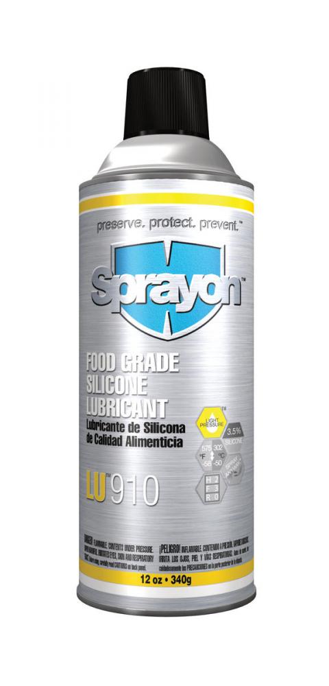 Sprayon LU905 Heavy Duty Silicone Lubricant, 12 oz.