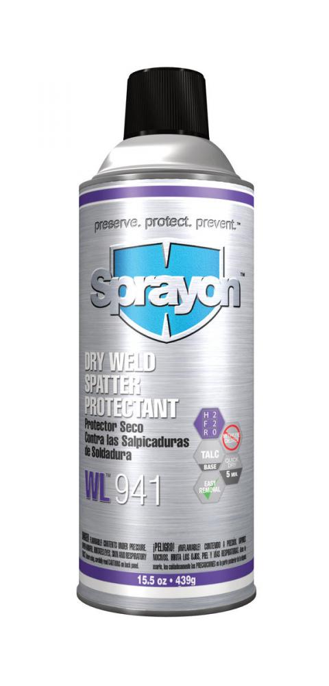 Sprayon WL941 Dry Weld Spatter Protectant, 15.5 oz.