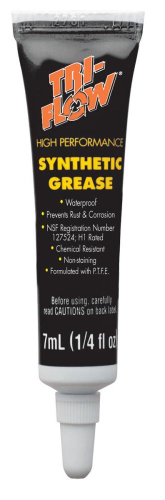 Tri-Flow Synthetic Grease, Clear, 3 oz.