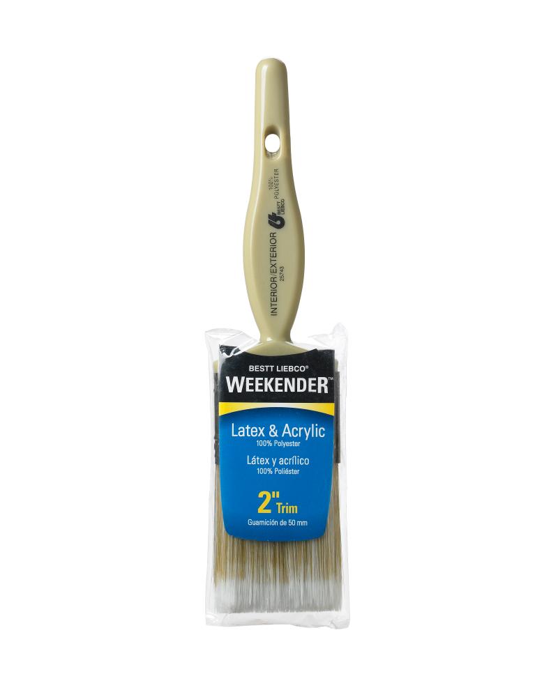 Bestt Liebco Weekender Trim & Wall Brush, 2 in.