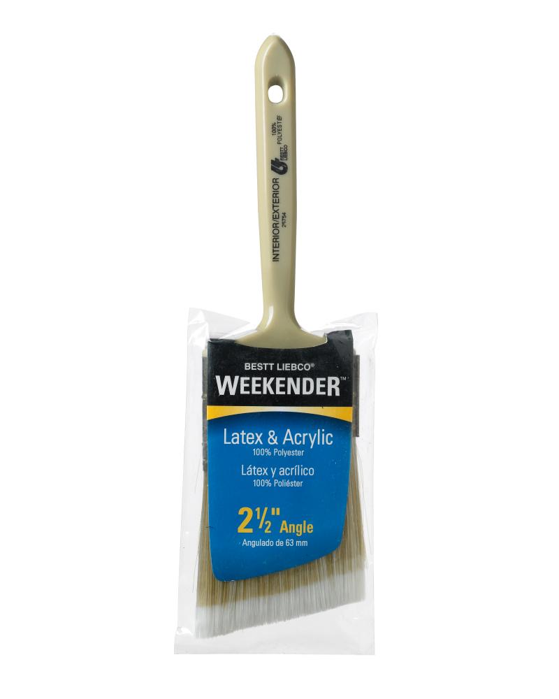 Bestt Liebco Weekender Polyester Angle Sash Brush, 2-1/2 in.