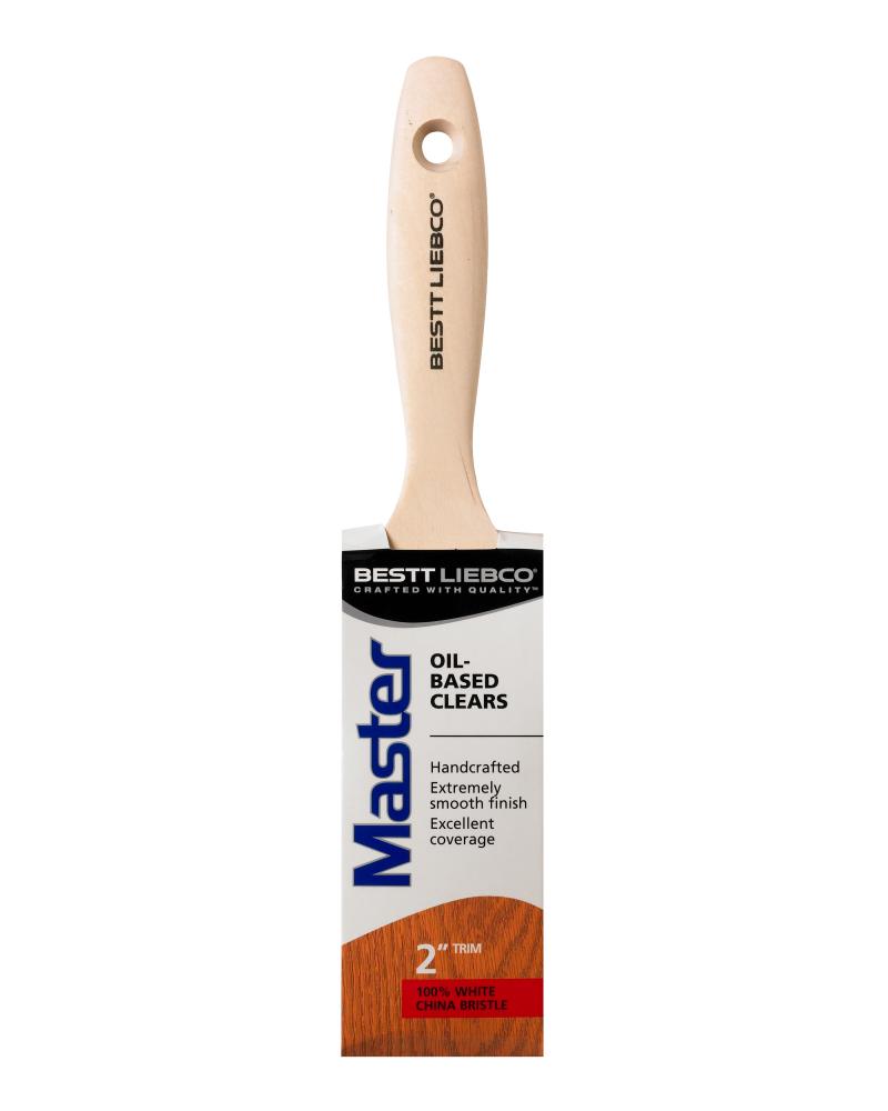 Bestt Liebco Master Oil Based Clears Trim Brush, 2 in.