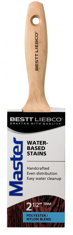 Bestt Liebco Master Water Based Stain Trim Brush, 2-1/2 in.